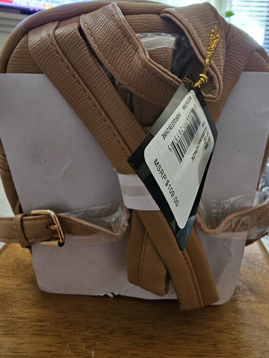 bebe phyllis mini backpack BÉIS 'The Essential Backpack' in Burgundy soft to the touch Mebie Baby Plaid Mini Backpack